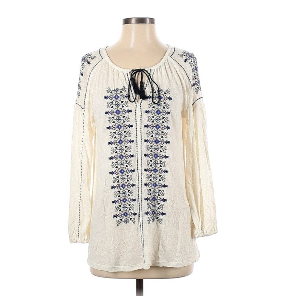 Lucky Brand Embroidered top